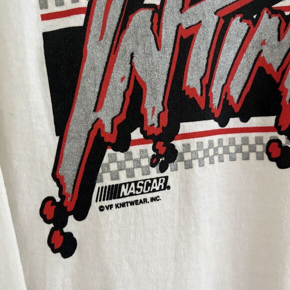 Dale Earnhardt 3 VTG The Intimidator Long Sleeve,  Chase Authentics, White- Lrg - Picture 7 of 13